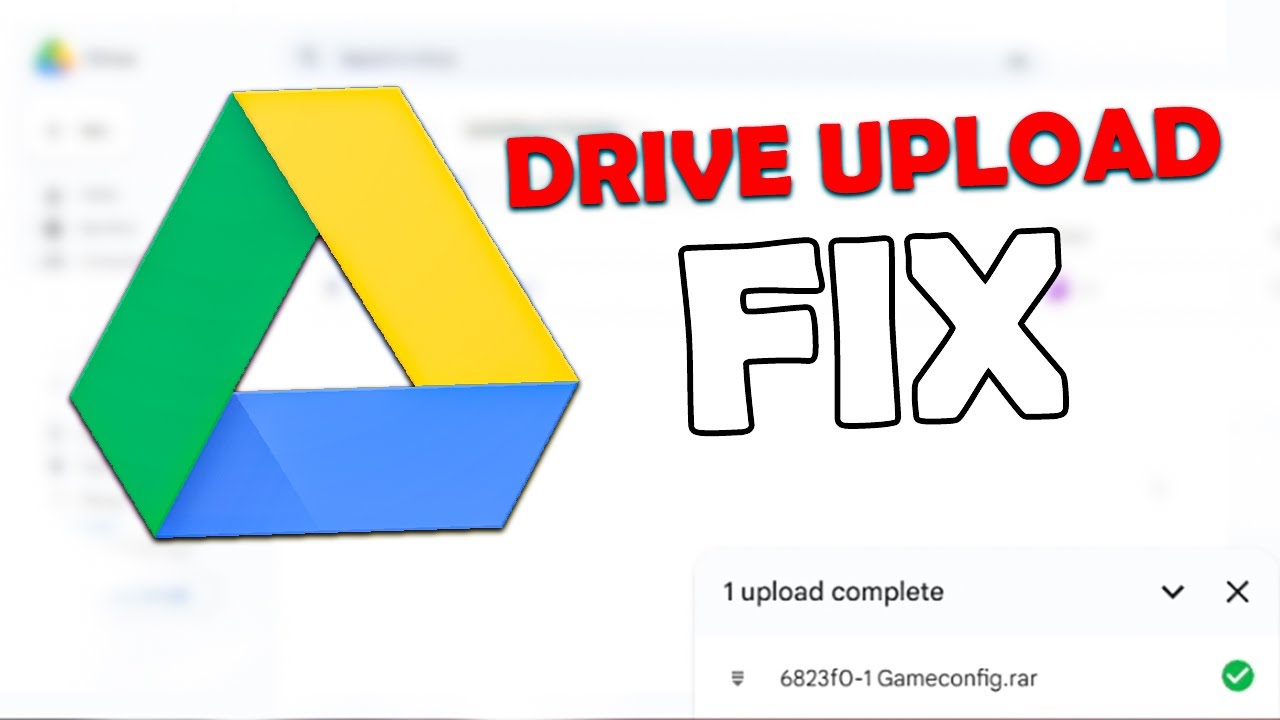 How to Fix Google Drive Upload Unsuccessful | Easy Troubleshooting ...