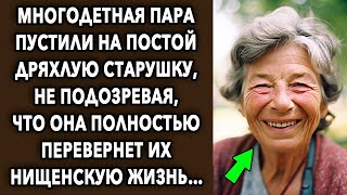 Многодетная семья пустили на постой старушку, не подозревая, что она полностью перевернет их жизнь…