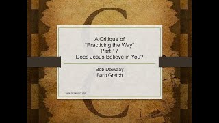 Does Jesus Believe in You?