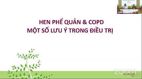 So sánh thực tế của bệnh copd năm 2024