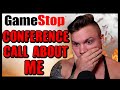 Gamestop Had A Conference Call ABOUT ME .. And I Recorded It..  Wanna Hear It?