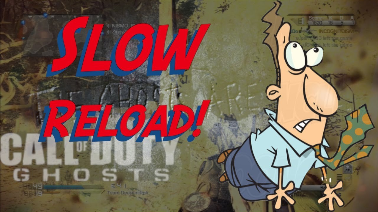 CoD Ghost- Slow Reload! [Call of Duty Ghost] TDM Ripper!-Gameplay On ...