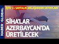 SİHA'lar Azerbaycan'da Üretilecek! İşte Şuşa Anlaşmasının Detayları