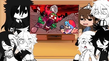 Fundamental Paper Education React To FNF Vs Tricky One Shot - Madness Remix & Erect | FNF Mod | Fpe