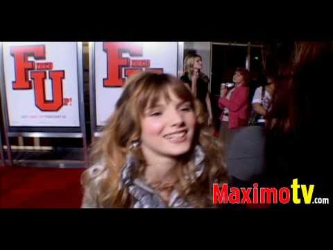 Bella Thorne EXCLUSIVE at Fired Up! Premiere