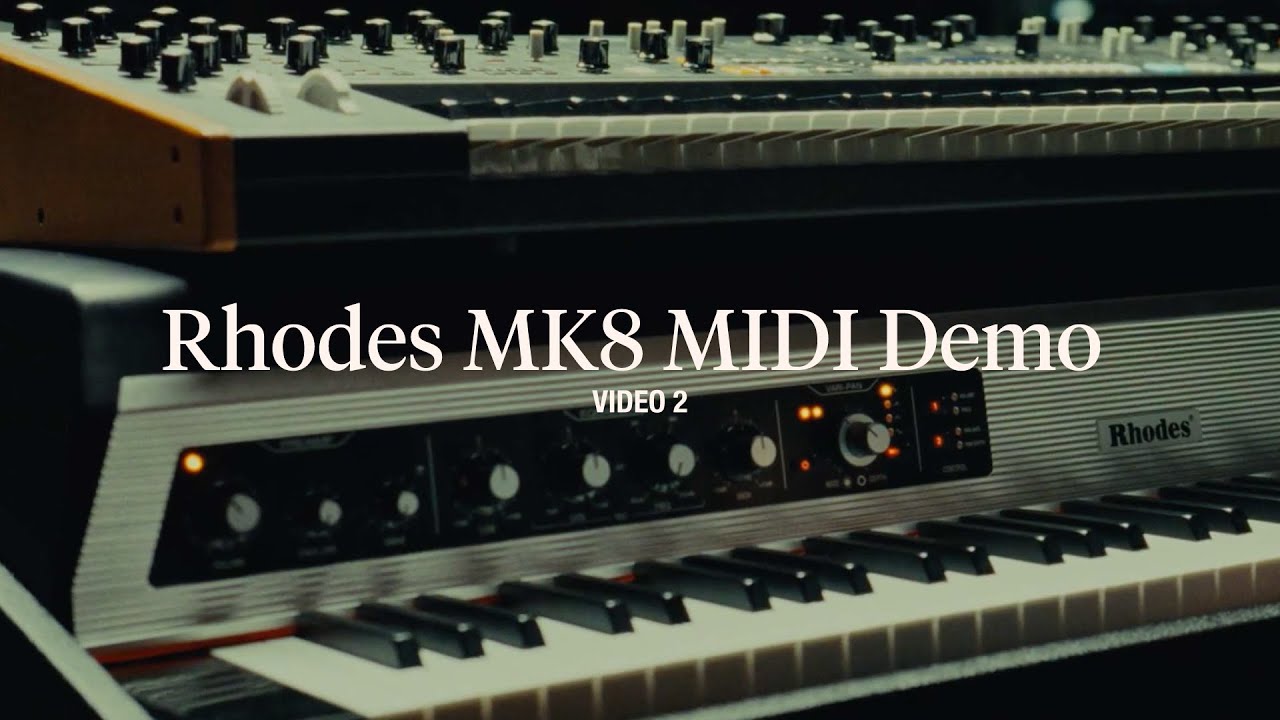 Rhodes MK8 / Rhodes Stage 61 | エレクトリック・ピアノの代名詞とも 