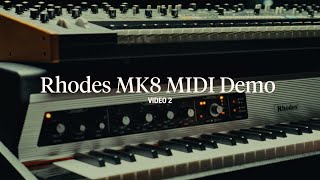Rhodes MK8 MIDI Demo | Live at The Nave - Video 2