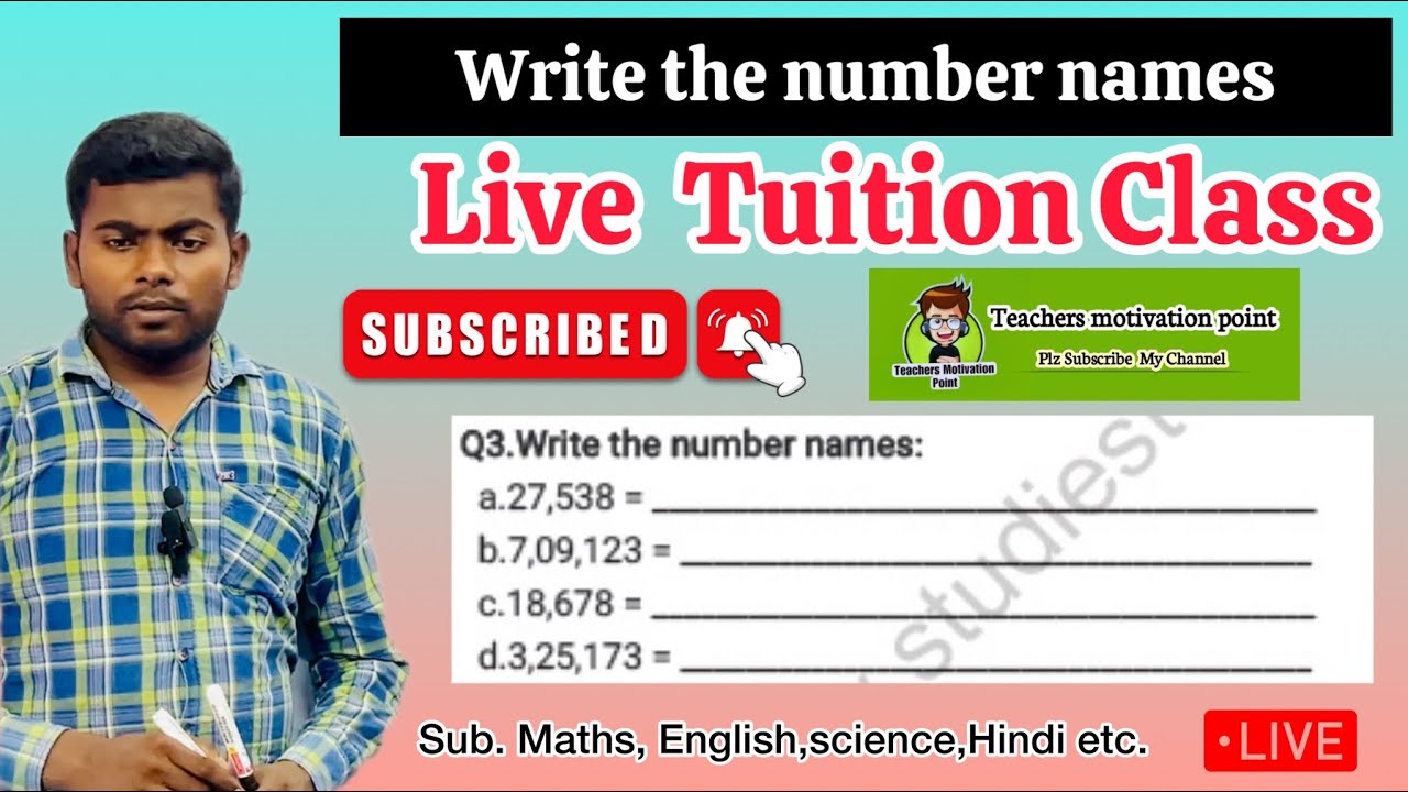 Write In Words Write The Following Numbers In Words Write The write-in-words-write-the-following-numbers-in-words-write-the