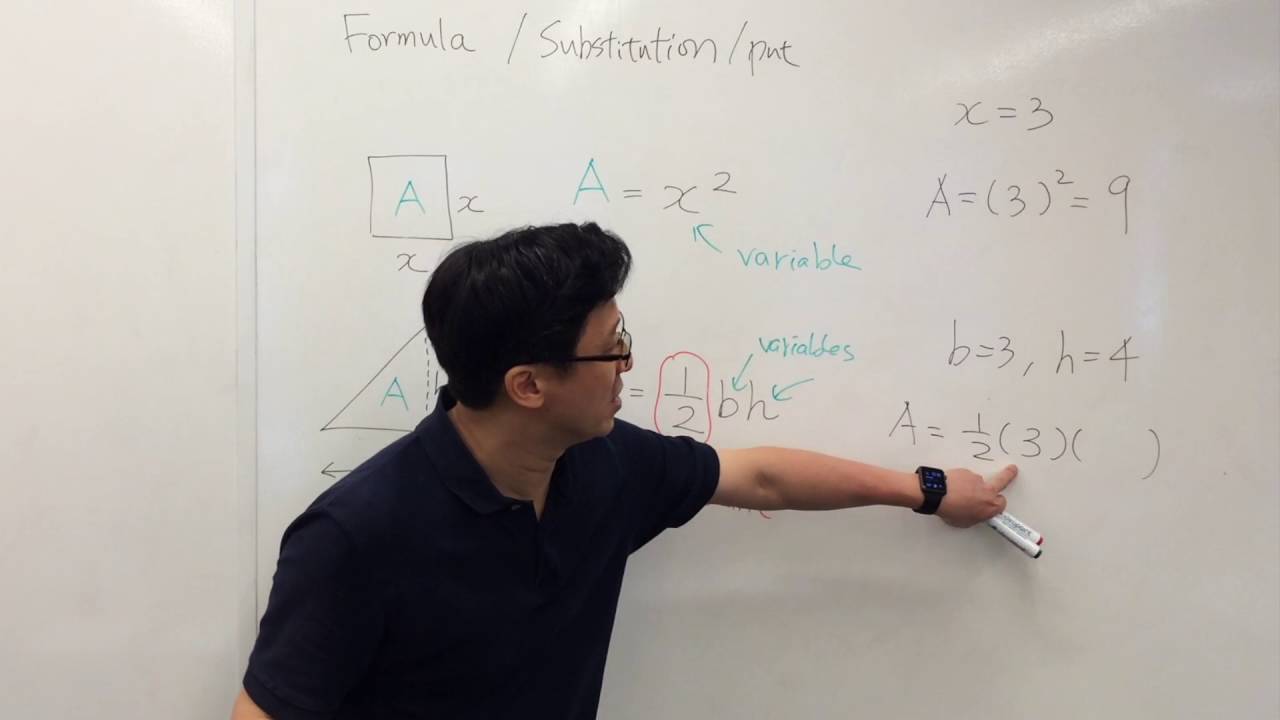 2.2c Formula Substitution - YouTube