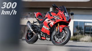 0-300 KM/H - SUZUKI GSXR 1000 BESCHLEUNIGUNG: BRUTAL SOUND HQ