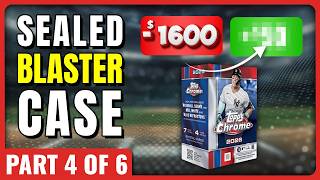 CASE HIT!🚨FULL CASE PROFIT CHALLENGE🚨2026 TOPPS CHROME BASEBALL BLASTERS PART 4 OF 6