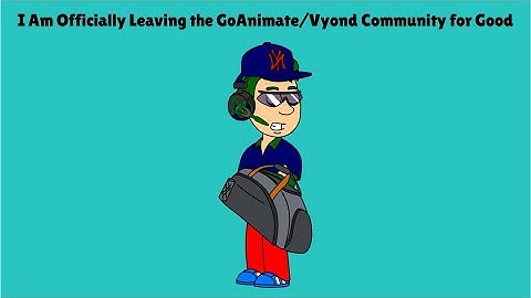This is it.... I Am Officially Leaving the GoAnimate/Vyond Community for Good