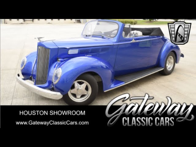 1938 Packard Eight For Sale #2962 Gateway Classic Cars Houston