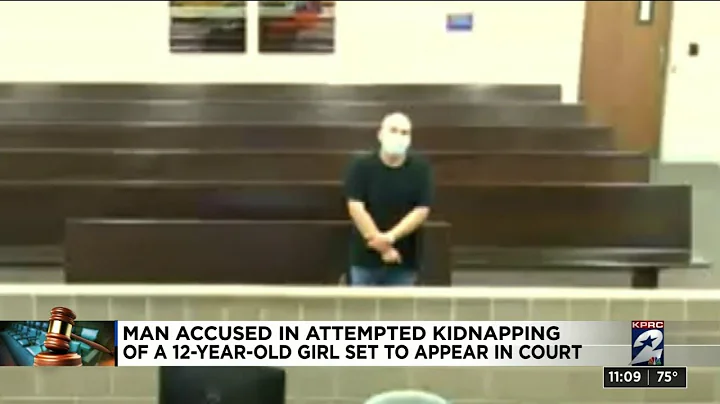 Man accused in attempted kidnapping of 12-year-old girl set to appear in court
