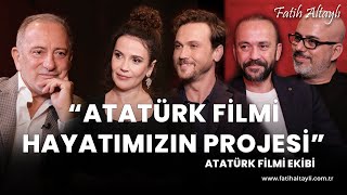 Atatürk filmi! Aras Bulut İynemli & Songül Öden & Sarp Akkaya & Mehmet Ada Öztekin ve Fatih Altaylı