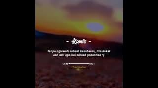 Dj Syahdu - Story Wa terbaru 'Kamis' - Lirik Lagu