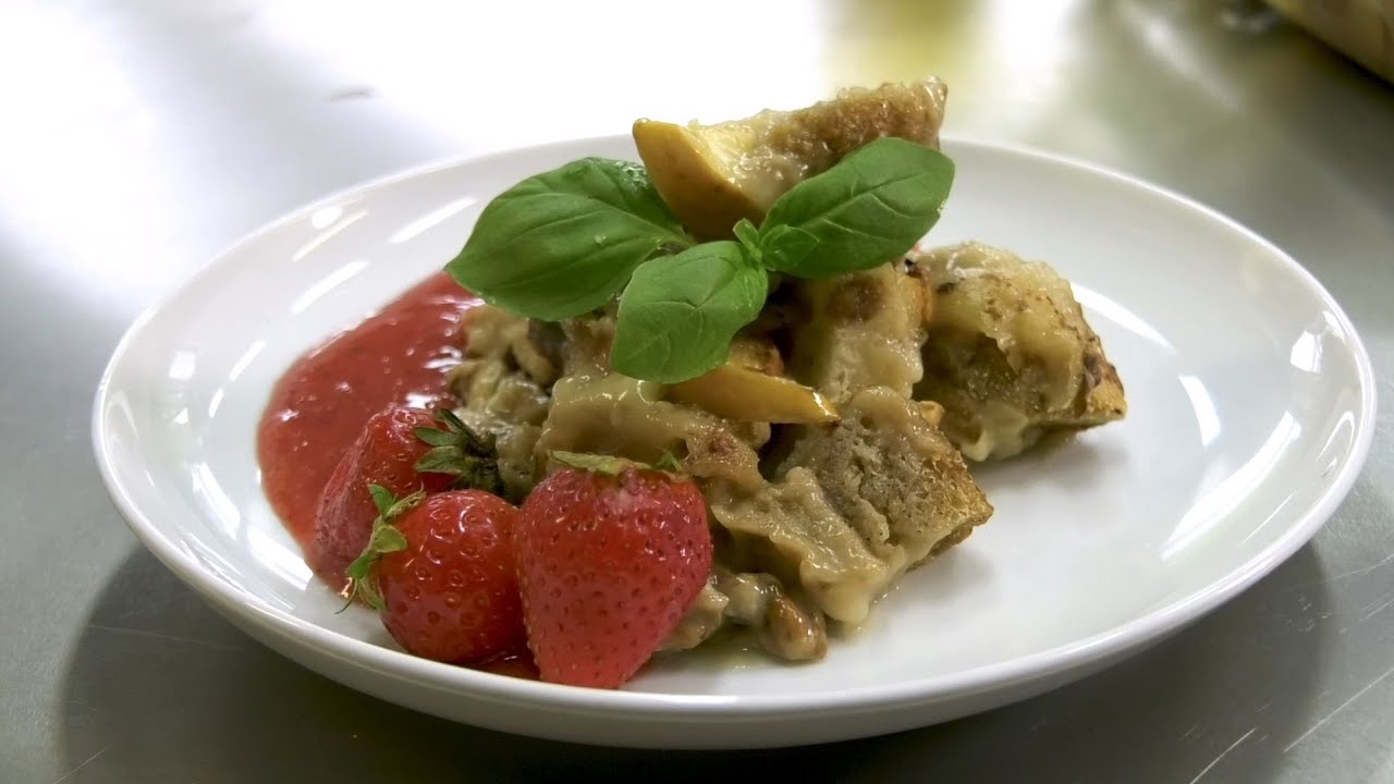 Zero-Waste-Küche III: Süßer Brotauflauf