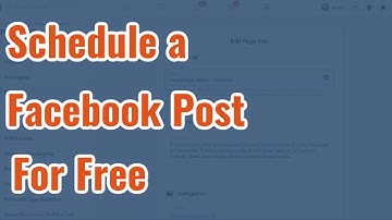 How to Schedule Facebook Posts for Free Using Creator Studio