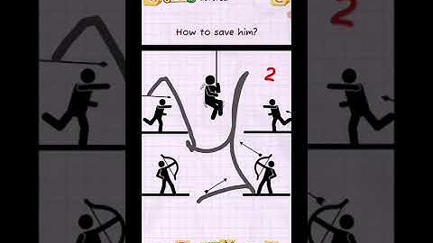 Draw 2 Save: Stickman Puzzle All Levels 1-200 Gameplay Android IOS