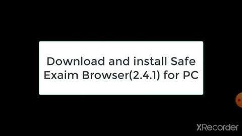 How to Install and Download SEB, Safe Exam Browser| Complete Tutorial | Math Kitchen Recipes