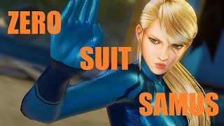 🌠 【MODS】 SFV - Cammy Zero Suit Samus 🌠
