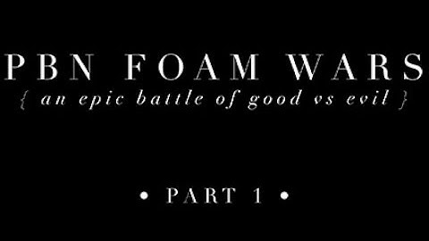 PBN FOAM SWORD WARS - How to Achieve the Ultimate Damage From the Foam Core in Your Paint by Number