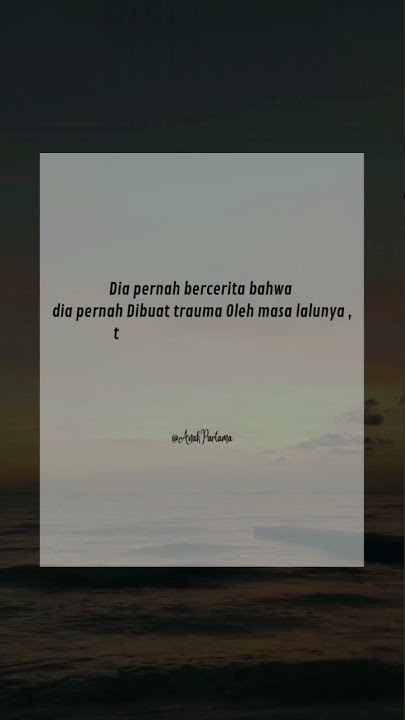 kenapa harus aku #trauma #story #kecewa #terluka #sadstory #sad #sadstatus #storywa #ldr #cinta