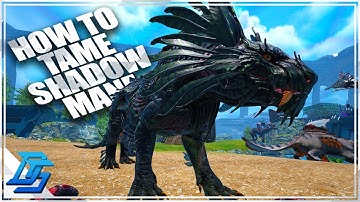 HOW TO TAME SHADOWMANE, IS THIS UNIQUE?! - Lets Play Ark Genesis Part 2 Gameplay   - Episode 7