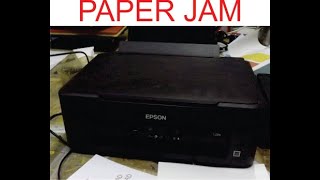 reparar atasco de papel en  impresora epson L220.epson L220 paper jam