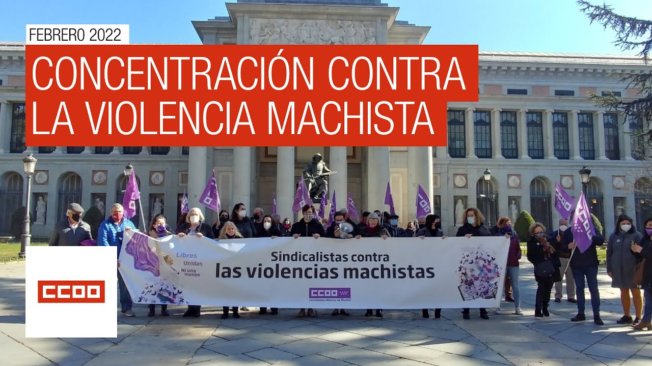 Concentración contra la violencia machista