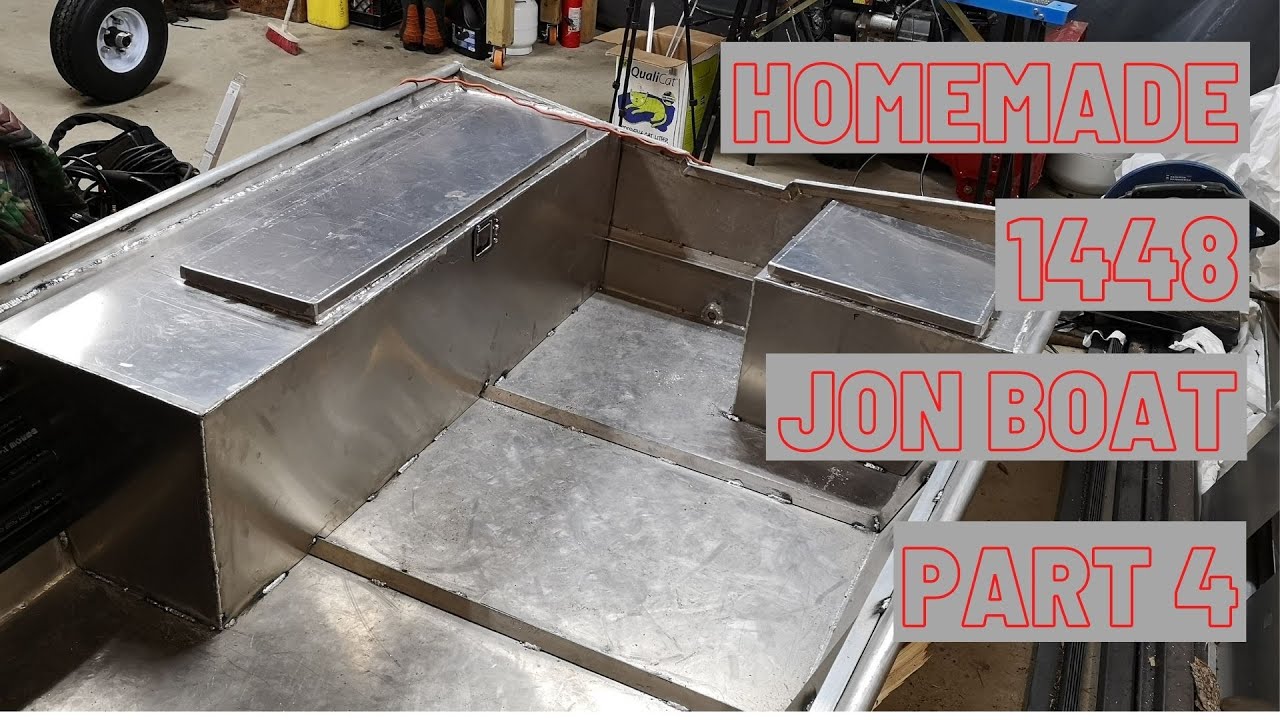 Homemade Jon Boat Build Part 4 YouTube