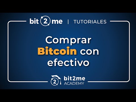 Comprar bitcoins con efectivo en Bit2Me con Tikebit