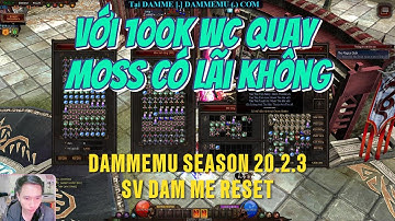 Phiên bản mới - season 20.2.3 quay moss lấy đá nâng set Huyền Thoại - Game MU online season 20