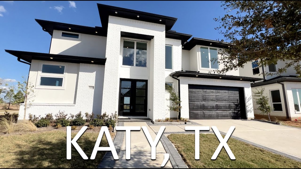 NEW MODERN HOME FOR SALE IN KATY,TX 850,000 READY TO MOVE IN