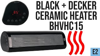Black+Decker BHVHC15 Ceramic - HEATER MINI SERIES E2