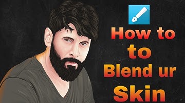 How to Blend your Skin Using Infinite Design || Vector Art || Ft.Chiyaan Vikram || Artist Ram