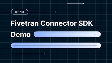Fivetran Connector SDK setup and demo