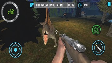 Real Dino Hunter Fps Shooter Android ios Gameplay - Dinosaur game - iGames0803 part 30