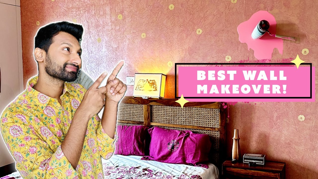 NoBroker Home Painting Review Bedroom Tour and Makeover [Best Wall