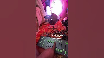 Dj light with dmx controller