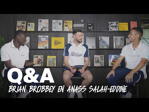 💬  Q&A with Brian Brobbey & Anass Salah-Eddine | 'I would compare myself with a cheetah' 🐆 💨