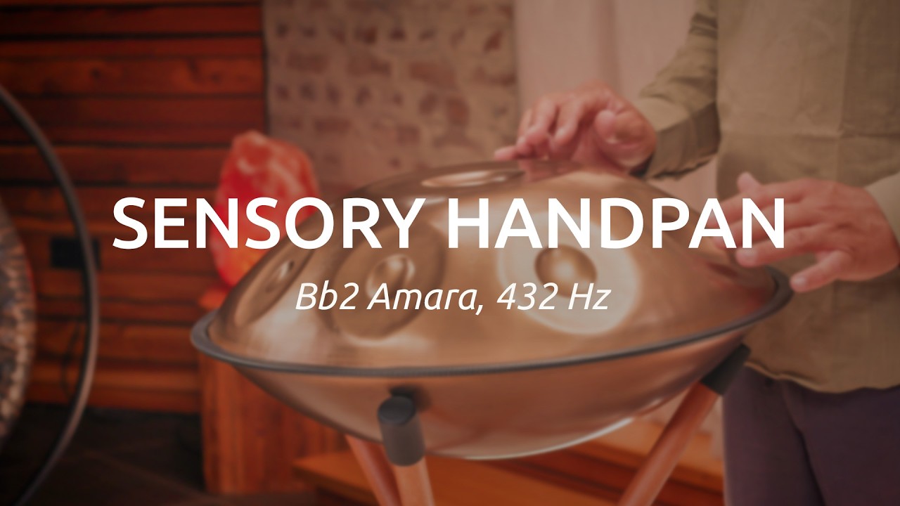 Bb2 Amara Sensory Handpan, 432 Hz, HPSTL93CU - Meinl Sonic Energy