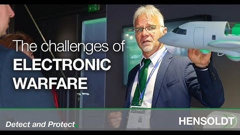 The challenges of electronic warfare – Interview with Winfried Rösch at Paris Air Show 2023