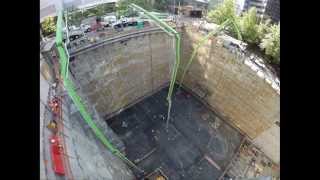 5th & Columbia Mat Foundation Time Lapse