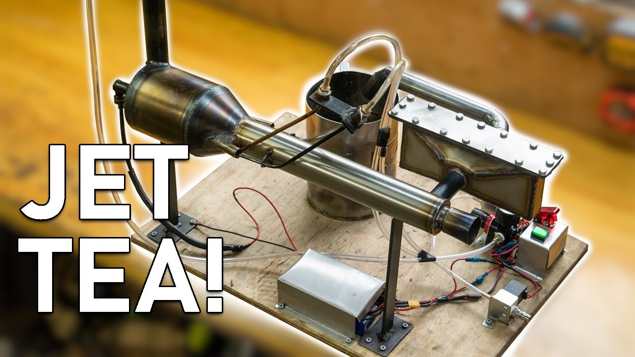 The Jettle, Fastest Kettle ever!! 30 sec Tea pulse Jet YouTube