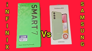 infinix smart 7 vs Samsung Galaxy A14 : speed test