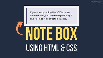 Create Notebox using HTML & CSS ⚡⚡