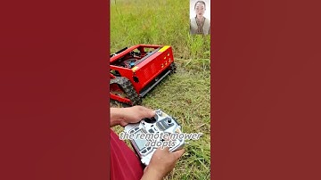 CE EPA Euro 5 gasoline engine travel speed 0~6Km/h radio controlled bush trimmer