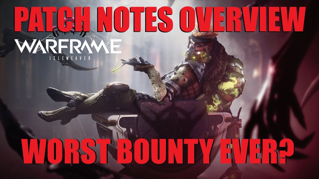 [WARFRAME] ISLEWEAVER FULL PATCH NOTES Overview / Biggest Changes | Isleweaver