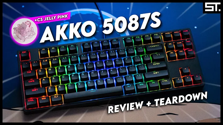 Akko 5087S TKL Keyboard Review + Teardown | Samuel...